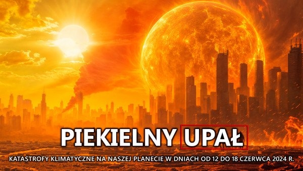 Podsumowanie katastrof klimatycznych na planecie, 12-18 czerwca 2024 r.