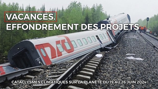 Revue des catastrophes climatiques mondiales du 19 au 26 juin 2024