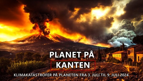 Oversigt over klimakatastrofer på planeten fra 3. juli til 9. juli 2024