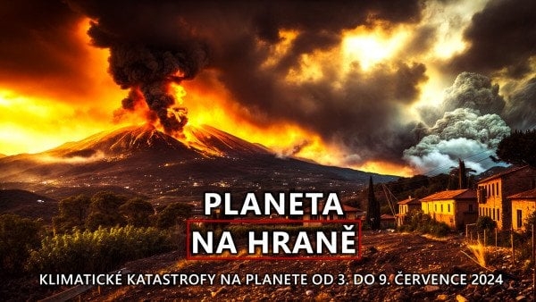 Přehled klimatických katastrof na planetě od 3.do 9. července 2024.