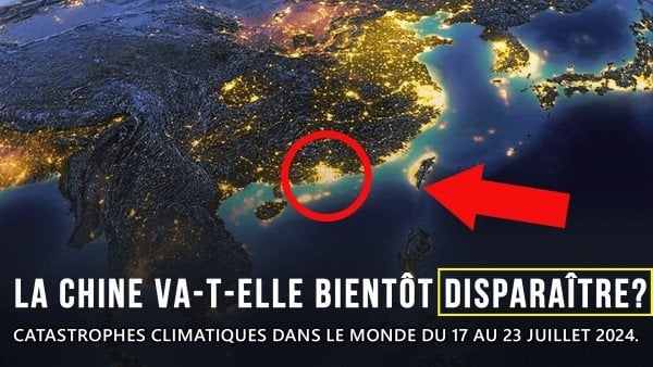 Aperçu des catastrophes climatiques dans le monde du 17 au 23 juillet 2024.