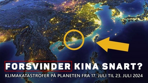 Oversigt over klimakatastrofer på planeten fra 17. juli til 23. juli 2024